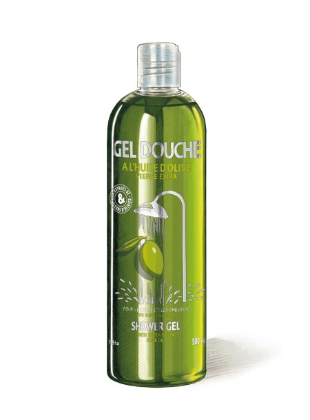 gel douche huile dolive